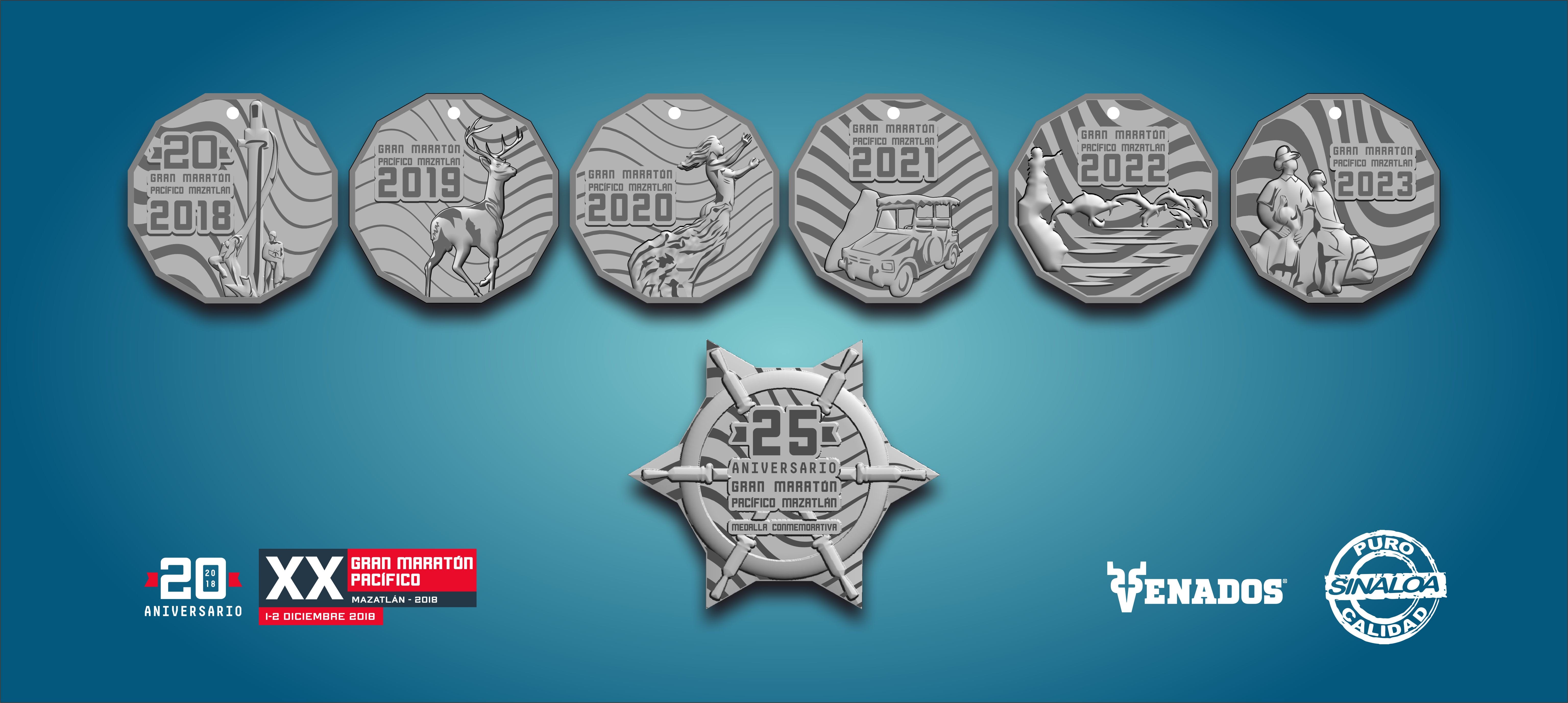 Maraton medallas completas