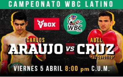 Título Súper Pluma del Campeonato WBC Latino se disputará en Mazatlán