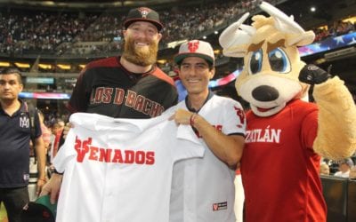 Con gran éxito, LMP y D’backs festejan con afición