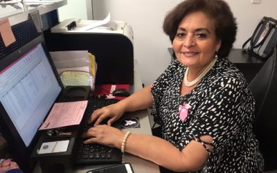 La sonrisa en la oficina de Venados de Mazatlán: Betty Álvarez