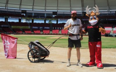 Club Venados de Mazatlán recibió a Jonas Deichmann en su recorrido por el mundo
