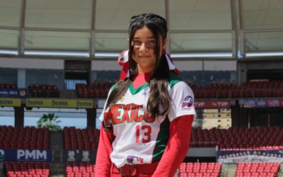 La venadita Danna Viera a Mundial Pony League