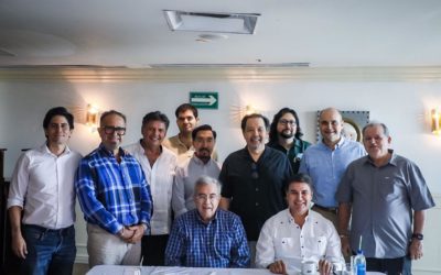Directivos de LAMP y Gobernador electo Rubén Rocha Moya intercambian puntos de vista